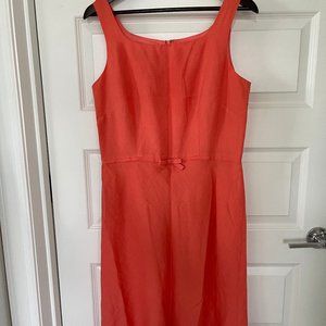 Classy Orange dress size 10
